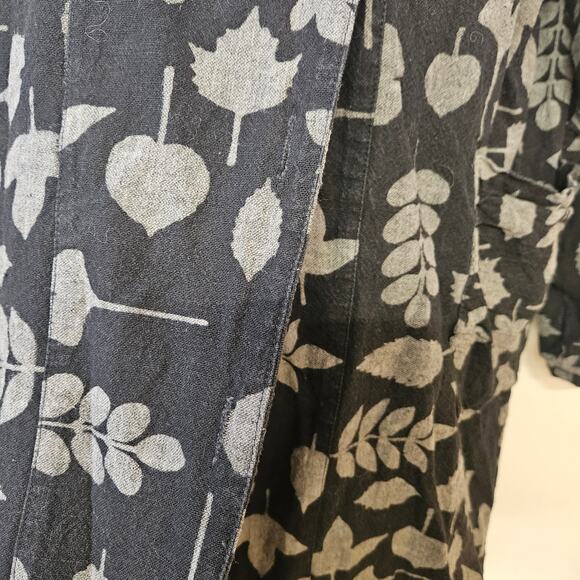 Cupcake International Ginkgo Leaf Jacket Size S Art To Wear Unique Casual - Picture 5 of 13